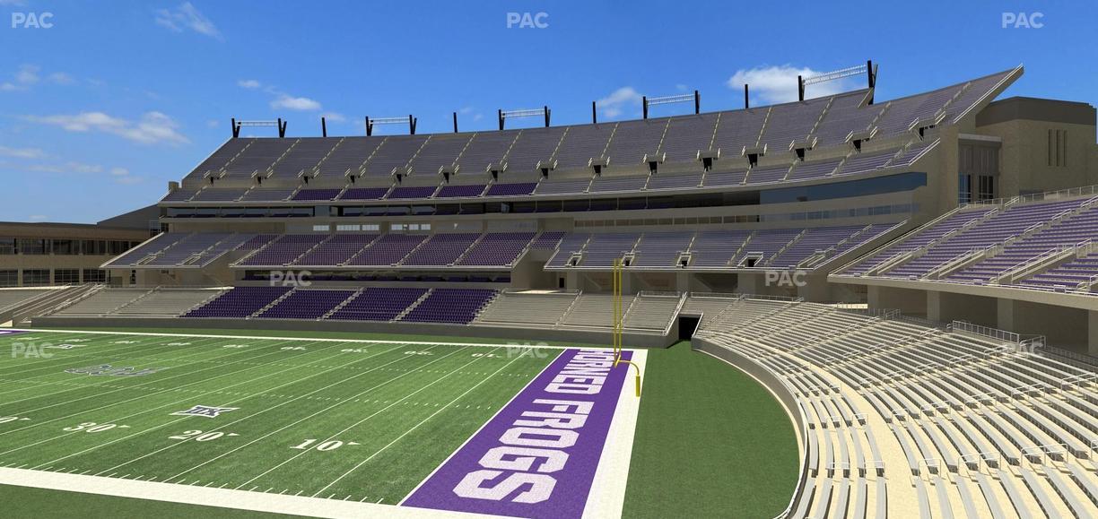Amon G. Carter Stadium - Section 230 Seat View