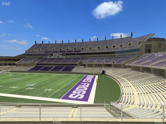 Amon G. Carter Stadium - Section 230 Seat View