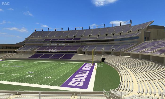 Amon G. Carter Stadium - Section 230 Seat View