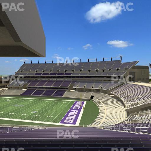 Amon G. Carter Stadium - Section 230 Seat View