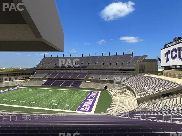 Amon G. Carter Stadium - Section 230 Seat View