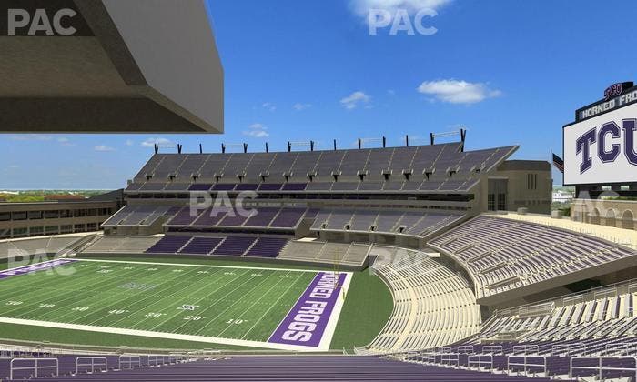 Amon G. Carter Stadium - Section 230 Seat View