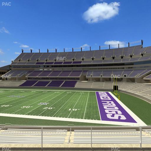 Amon G. Carter Stadium - Section 231 Seat View