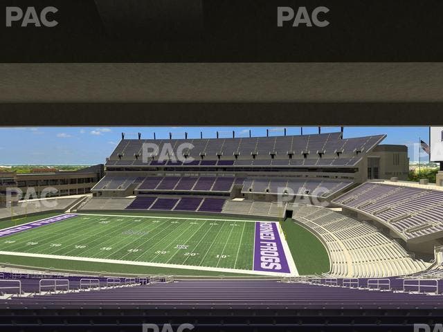 Amon G. Carter Stadium - Section 231 Seat View