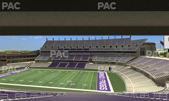 Amon G. Carter Stadium - Section 231 Seat View