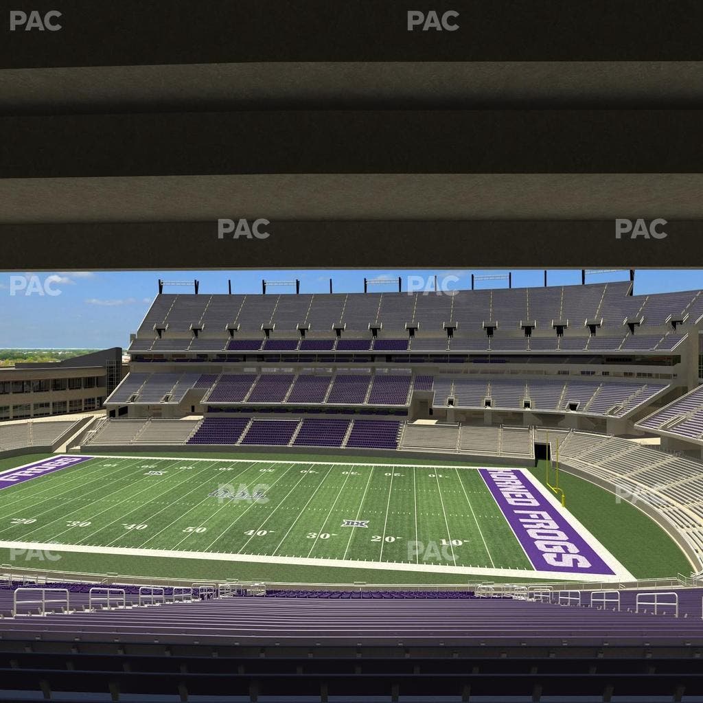 Amon G. Carter Stadium - Section 232 Seat View