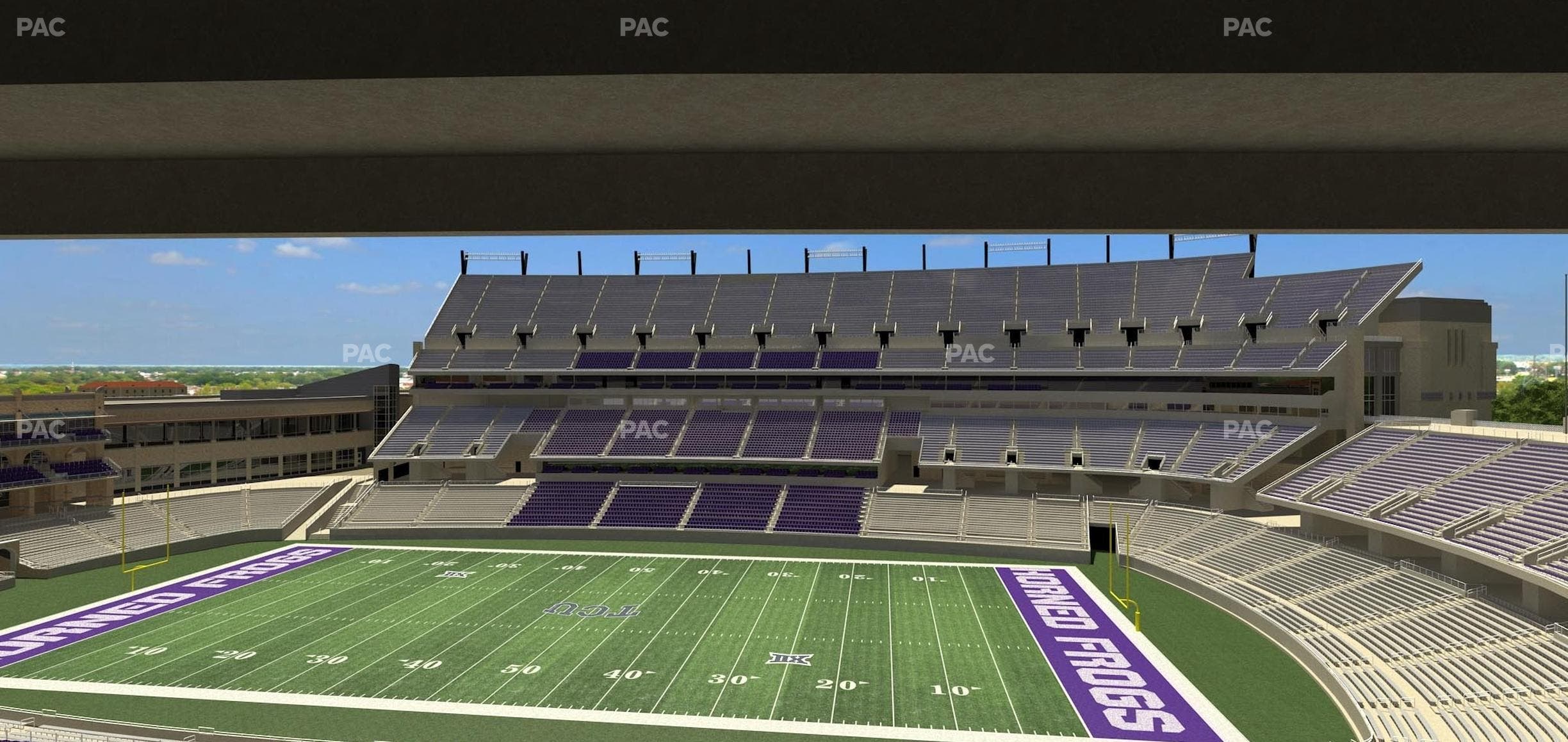 Amon G. Carter Stadium - Section 232 Seat View