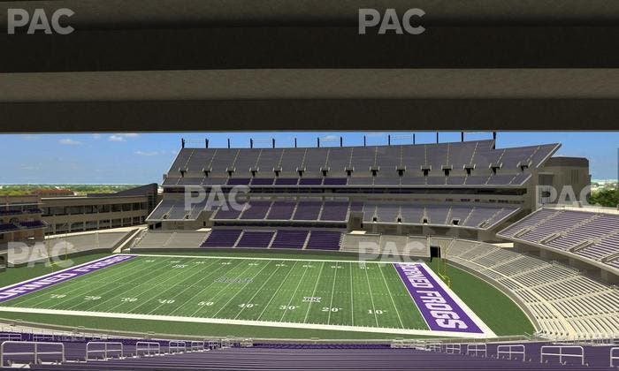 Amon G. Carter Stadium - Section 232 Seat View