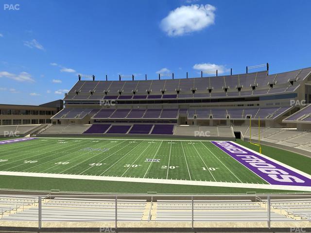 Amon G. Carter Stadium - Section 232 Seat View