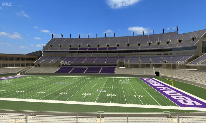Amon G. Carter Stadium - Section 232 Seat View