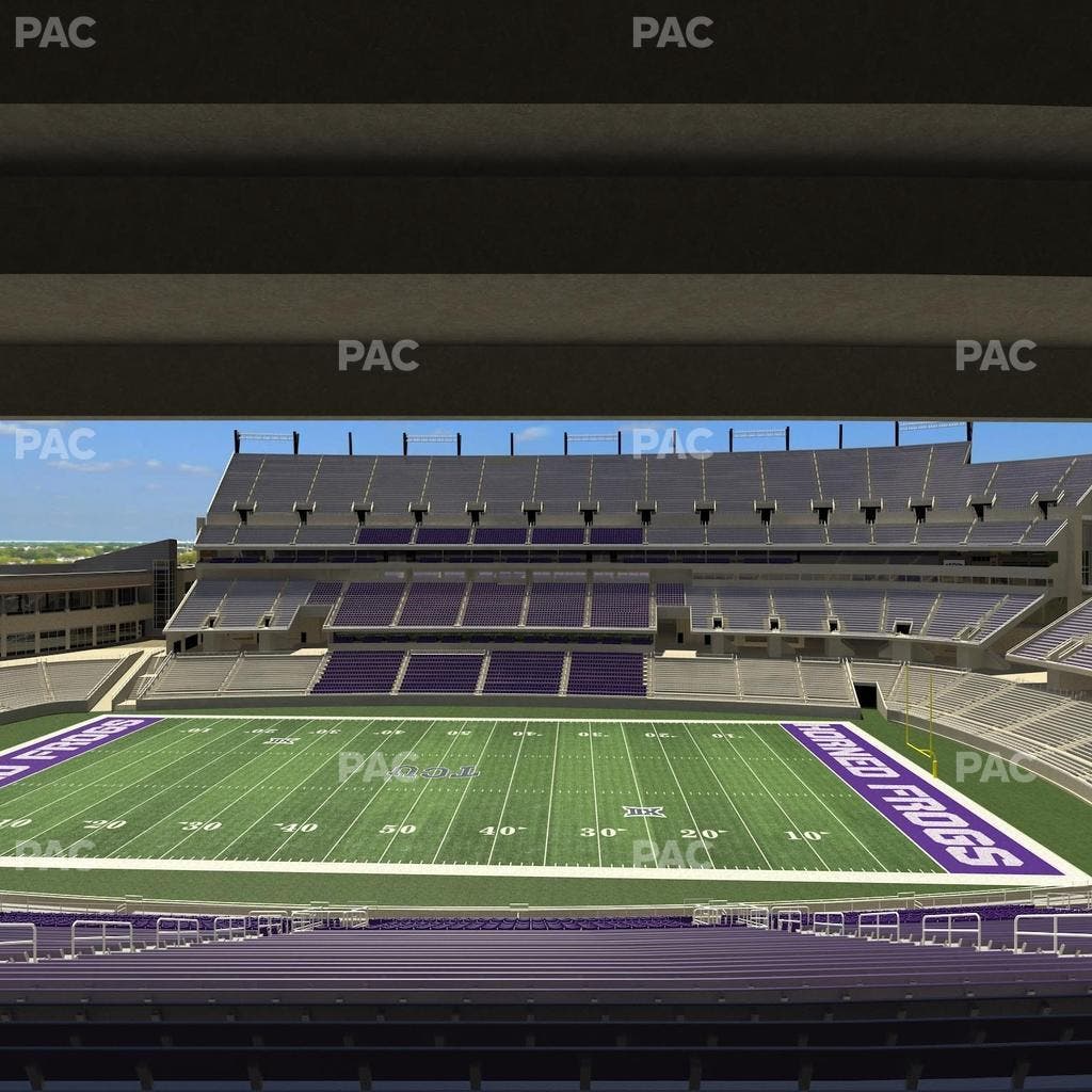 Amon G. Carter Stadium - Section 233 Seat View