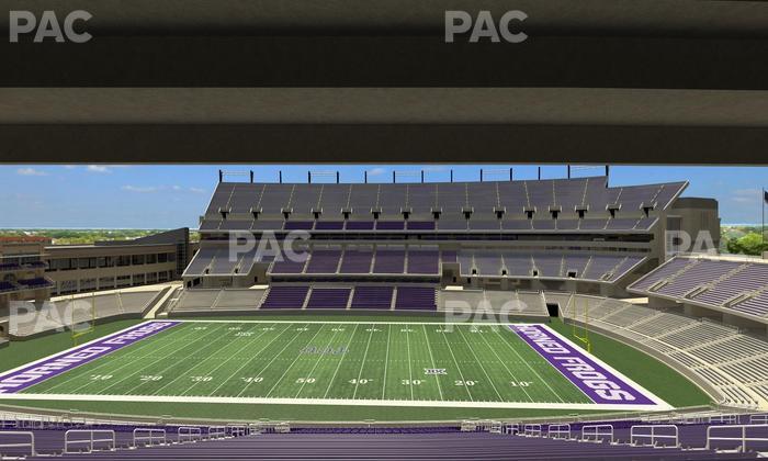 Amon G. Carter Stadium - Section 233 Seat View