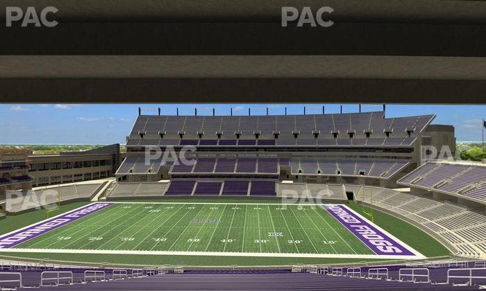 Amon G. Carter Stadium - Section 233 Seat View