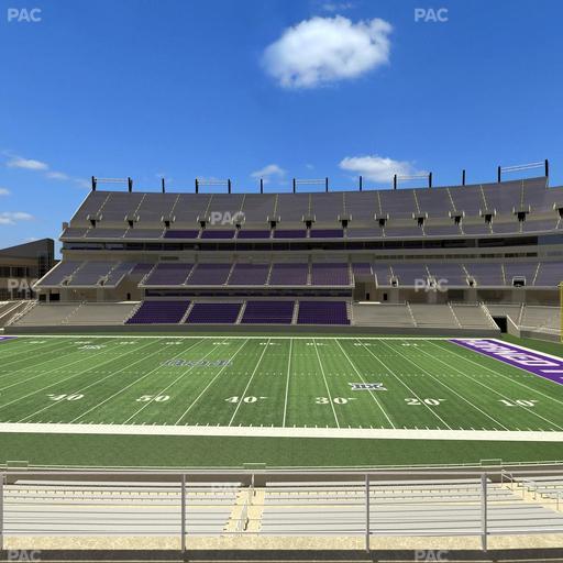 Amon G. Carter Stadium - Section 233 Seat View