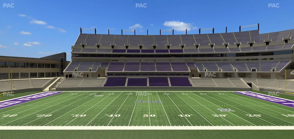 Amon G. Carter Stadium - Section 234 Seat View