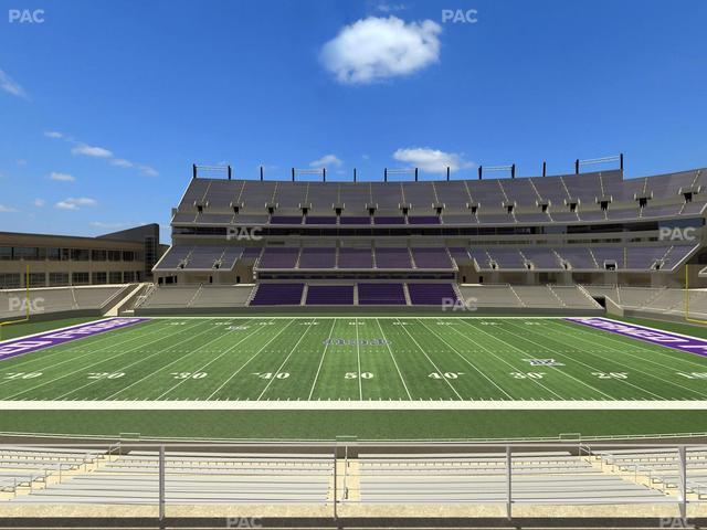 Amon G. Carter Stadium - Section 234 Seat View