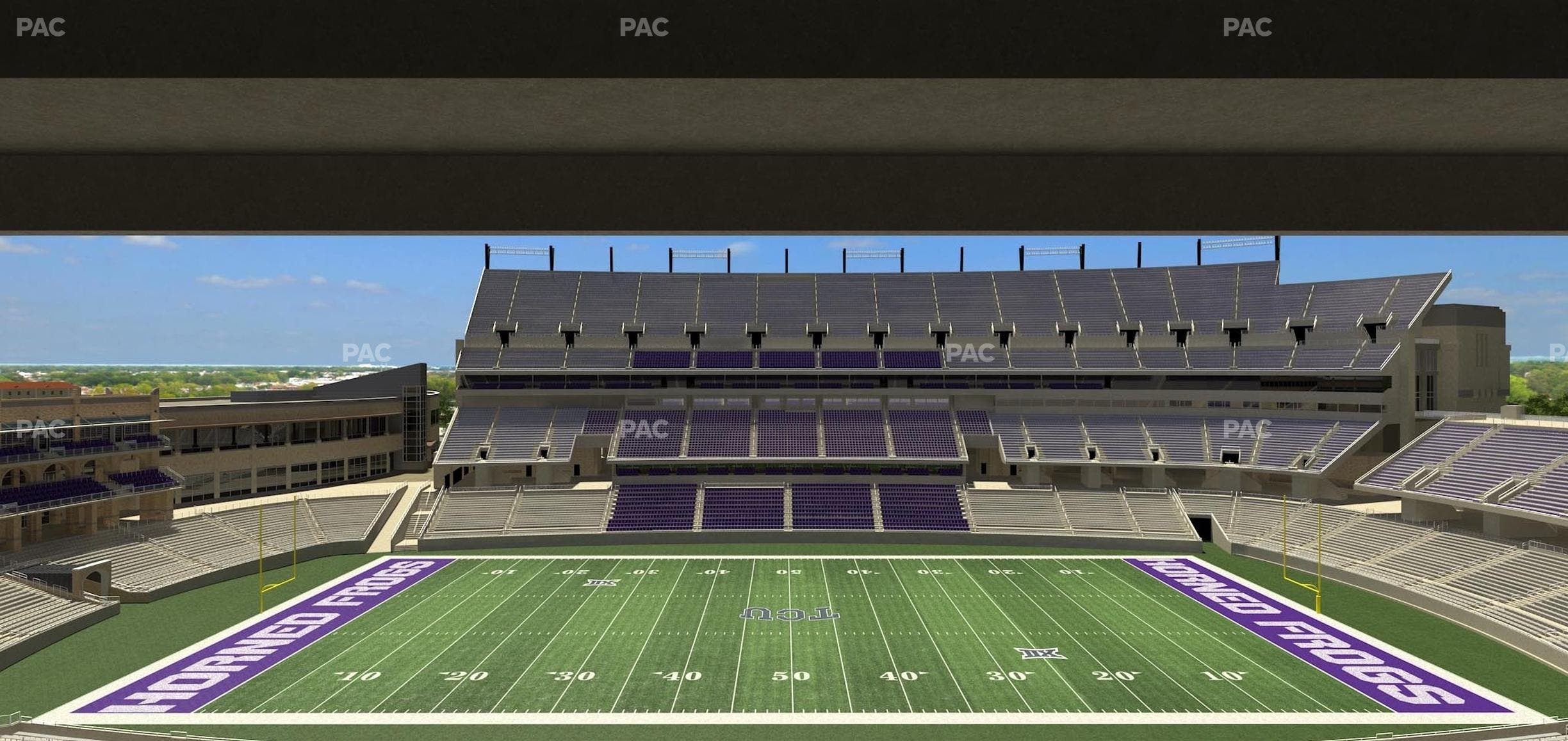 Amon G. Carter Stadium - Section 234 Seat View