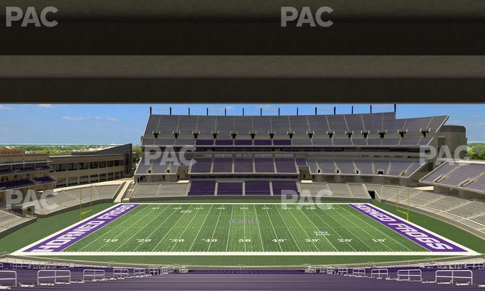 Amon G. Carter Stadium - Section 234 Seat View