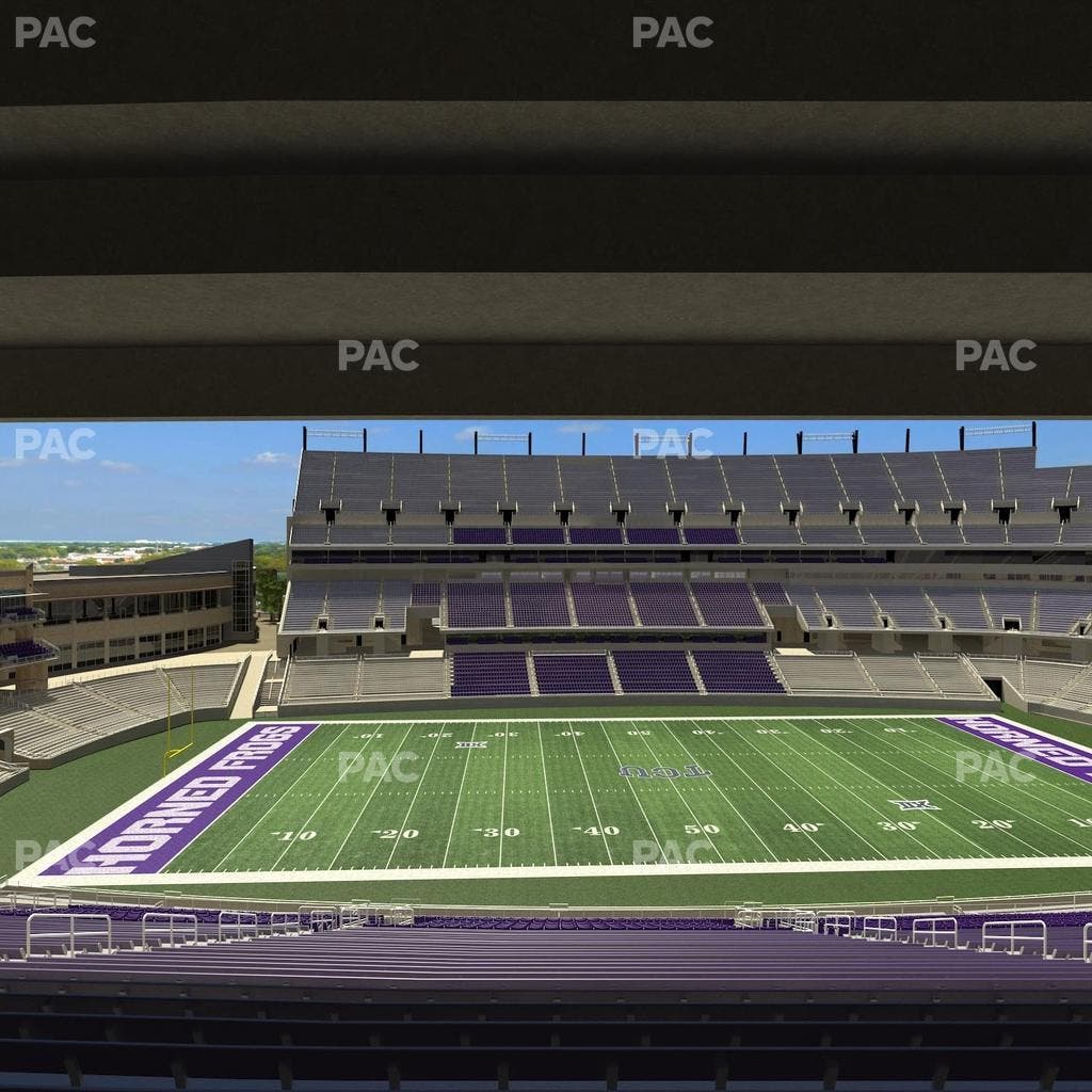 Amon G. Carter Stadium - Section 235 Seat View