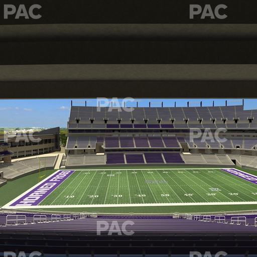 Amon G. Carter Stadium - Section 235 Seat View