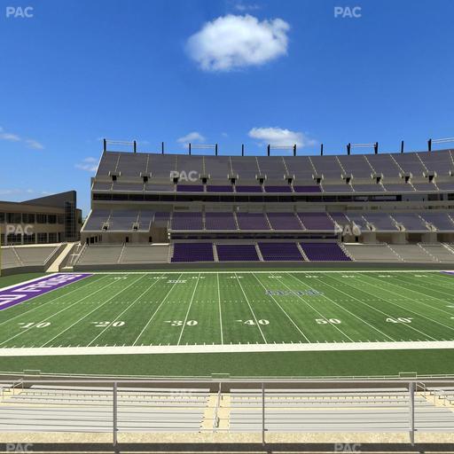 Amon G. Carter Stadium - Section 235 Seat View