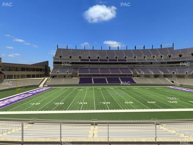 Amon G. Carter Stadium - Section 235 Seat View
