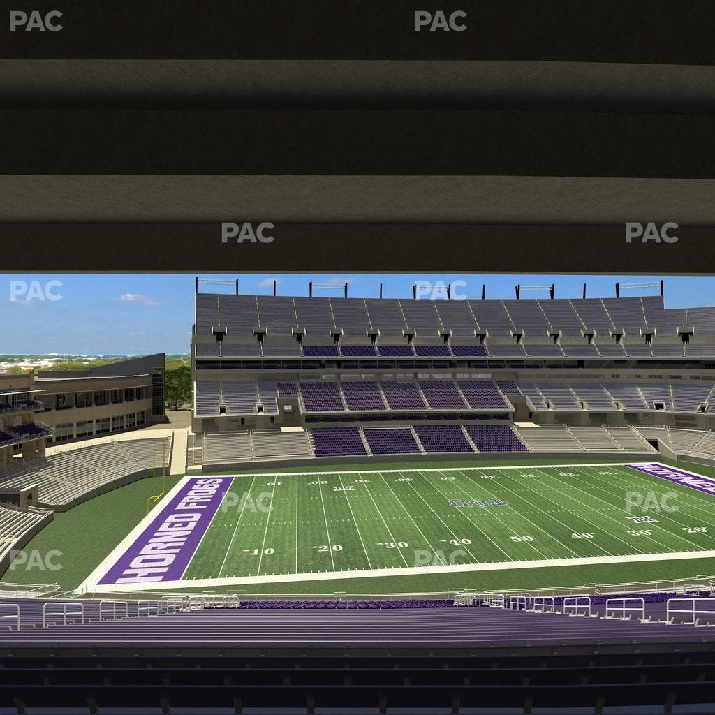 Amon G. Carter Stadium - Section 236 Seat View