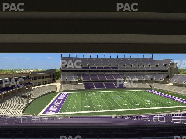 Amon G. Carter Stadium - Section 236 Seat View