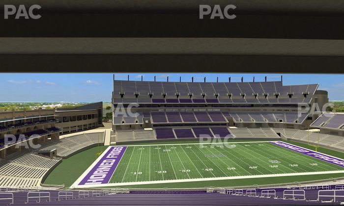 Amon G. Carter Stadium - Section 236 Seat View