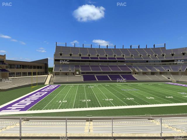 Amon G. Carter Stadium - Section 236 Seat View