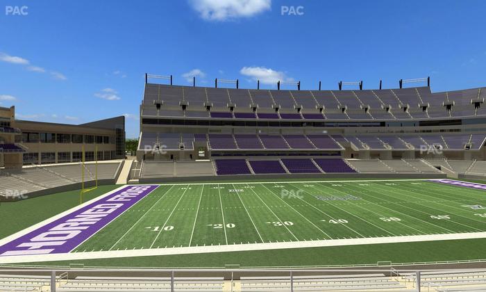 Amon G. Carter Stadium - Section 236 Seat View