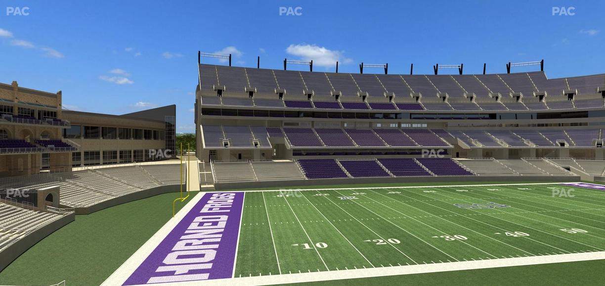 Amon G. Carter Stadium - Section 237 Seat View