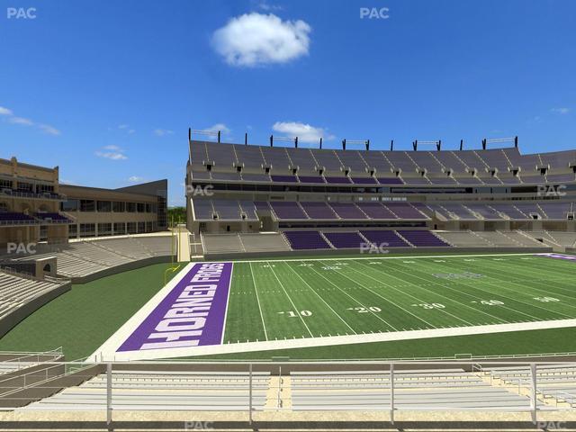 Amon G. Carter Stadium - Section 237 Seat View