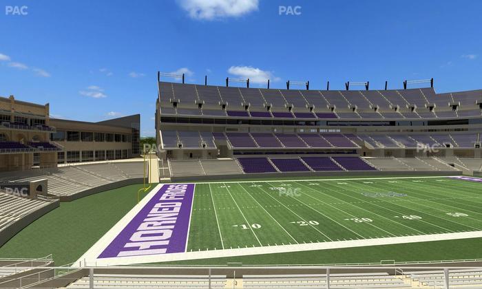 Amon G. Carter Stadium - Section 237 Seat View