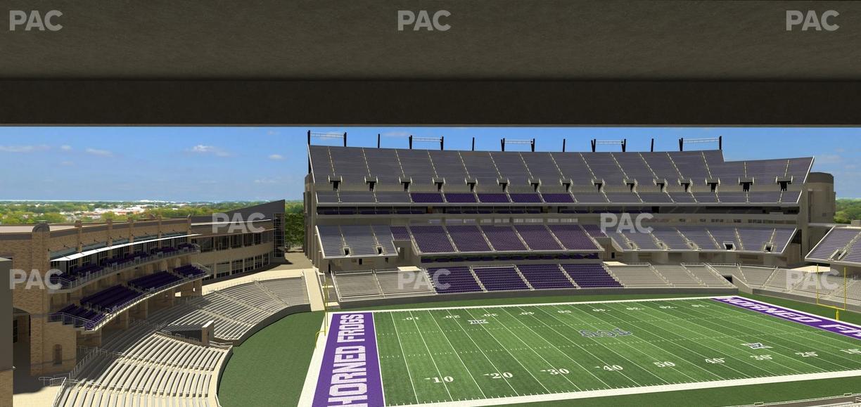 Amon G. Carter Stadium - Section 237 Seat View