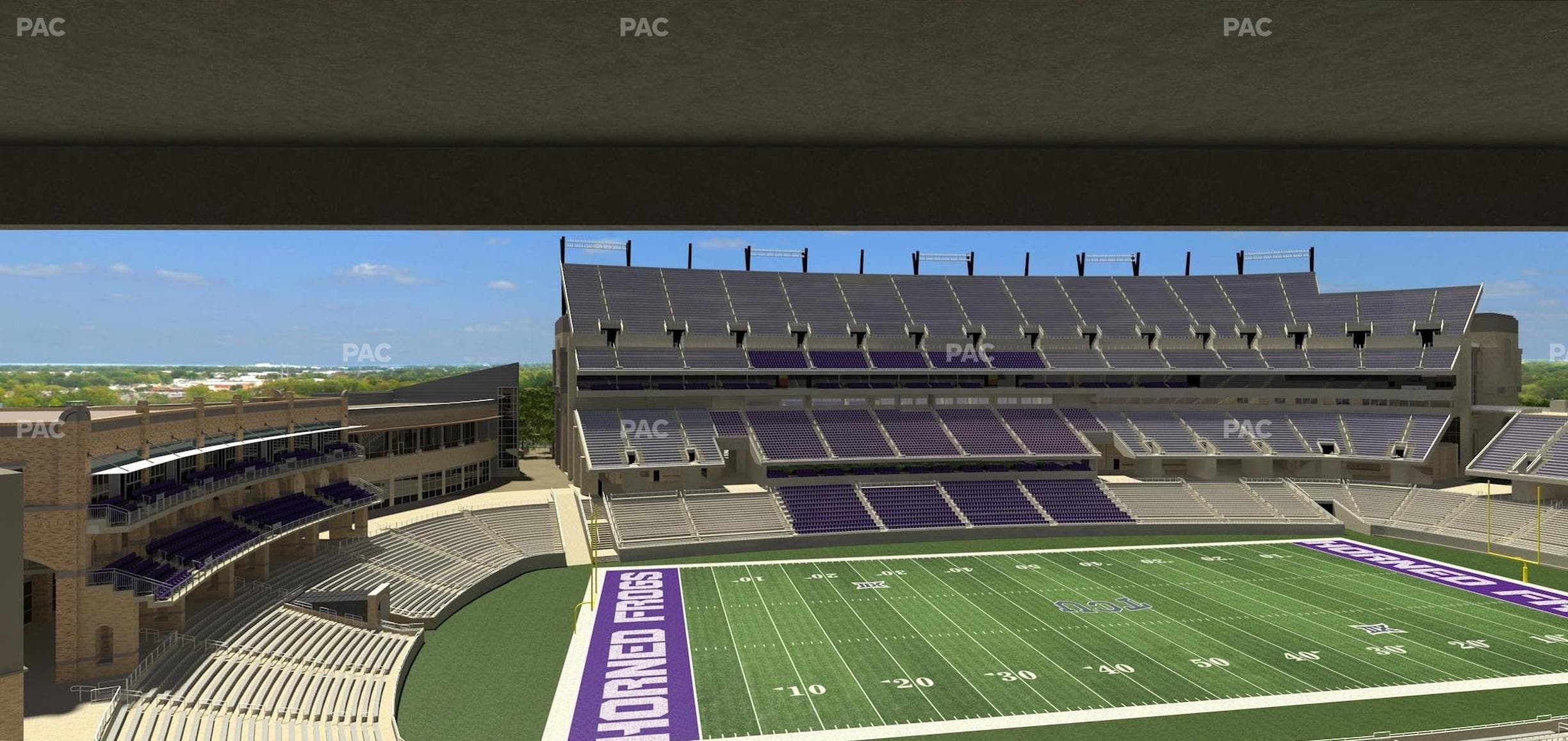 Amon G. Carter Stadium - Section 237 Seat View