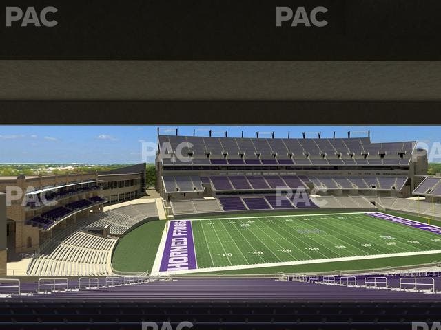Amon G. Carter Stadium - Section 237 Seat View