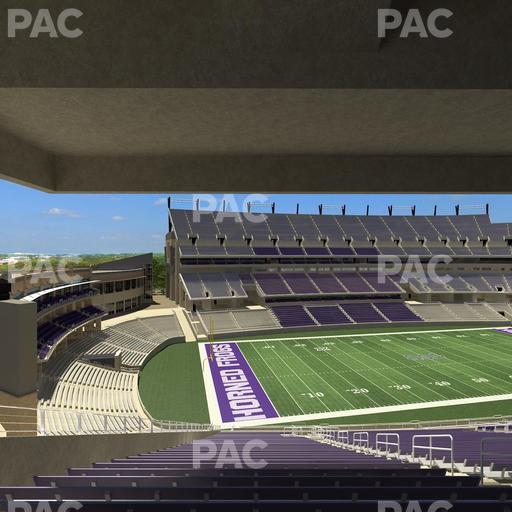Amon G. Carter Stadium - Section 238 Seat View