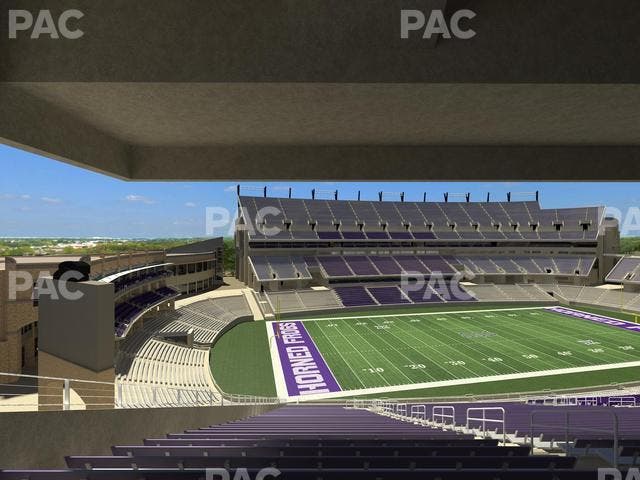 Amon G. Carter Stadium - Section 238 Seat View