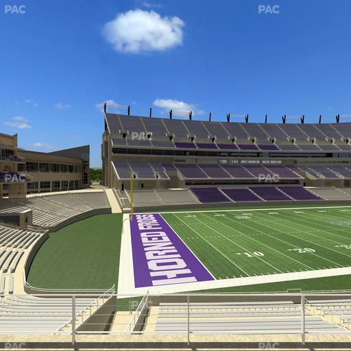 Amon G. Carter Stadium - Section 238 Seat View