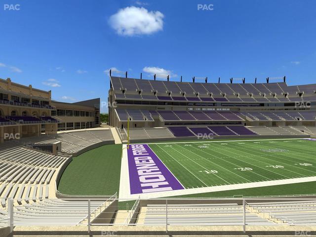 Amon G. Carter Stadium - Section 238 Seat View