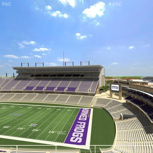 Amon G. Carter Stadium - Section 301 Seat View