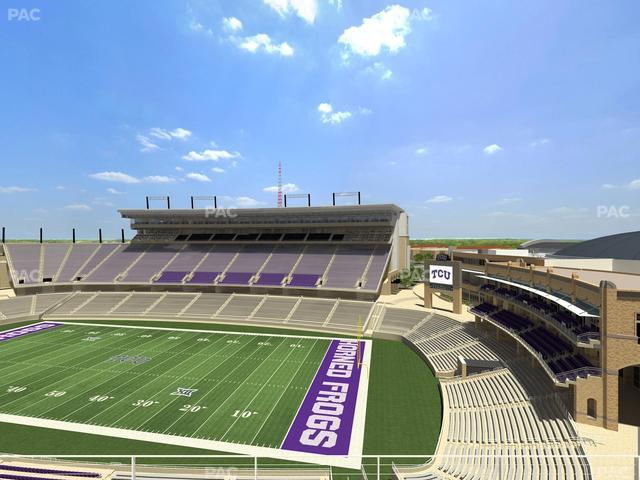 Amon G. Carter Stadium - Section 301 Seat View