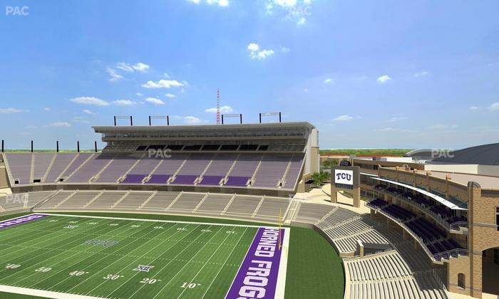 Amon G. Carter Stadium - Section 301 Seat View