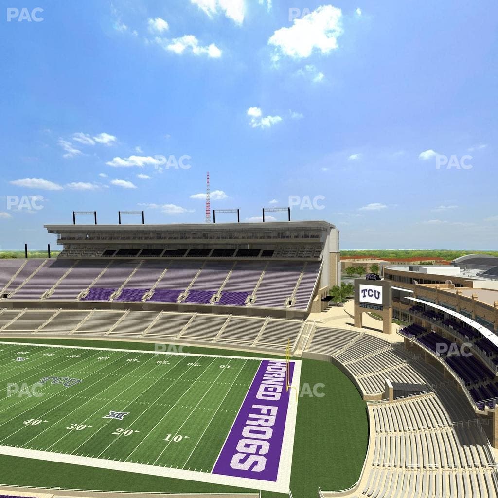 Amon G. Carter Stadium - Section 301 Seat View