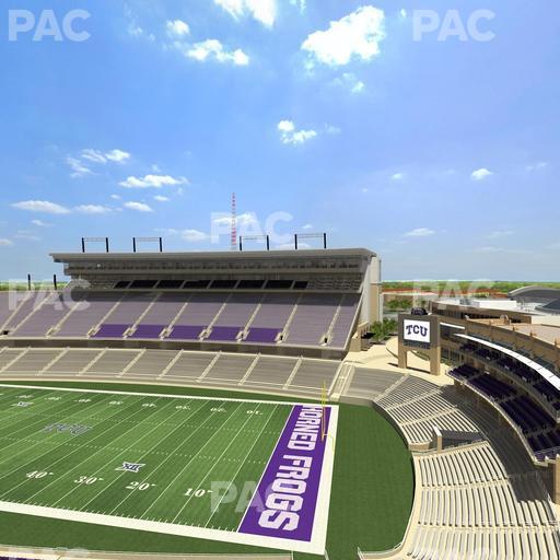 Amon G. Carter Stadium - Section 301 Seat View