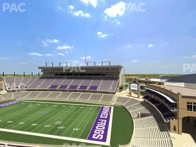 Amon G. Carter Stadium - Section 301 Seat View Amon G. Carter Stadium - Section 301 Seat View