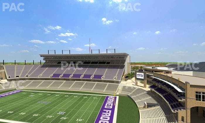 Amon G. Carter Stadium - Section 301 Seat View