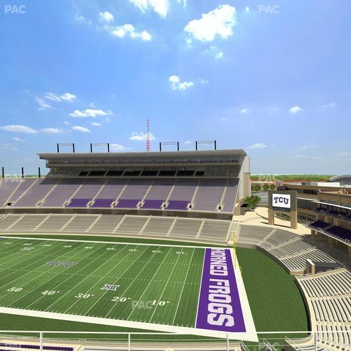 Amon G. Carter Stadium - Section 302 Seat View
