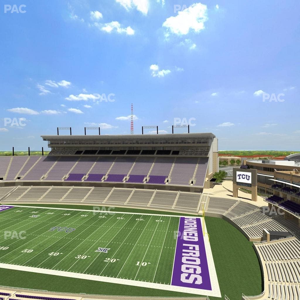 Amon G. Carter Stadium - Section 302 Seat View